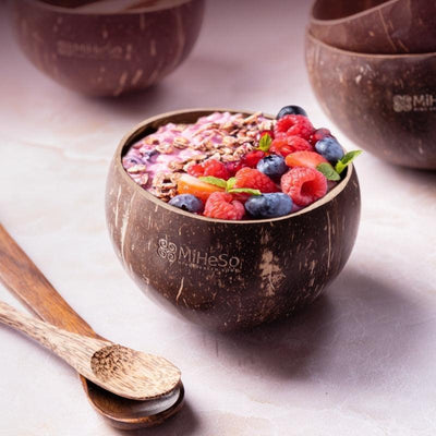 Mixed Berries Overnight Oats + Breakfast Bowl Set