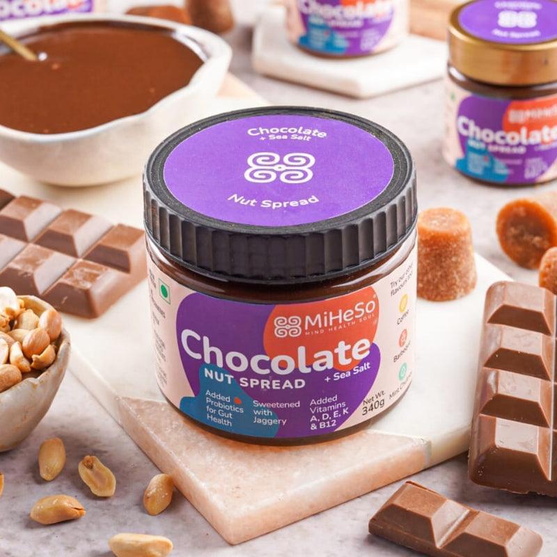 Peanut Spread Sampler Pack - Chocolate and Sea Salt