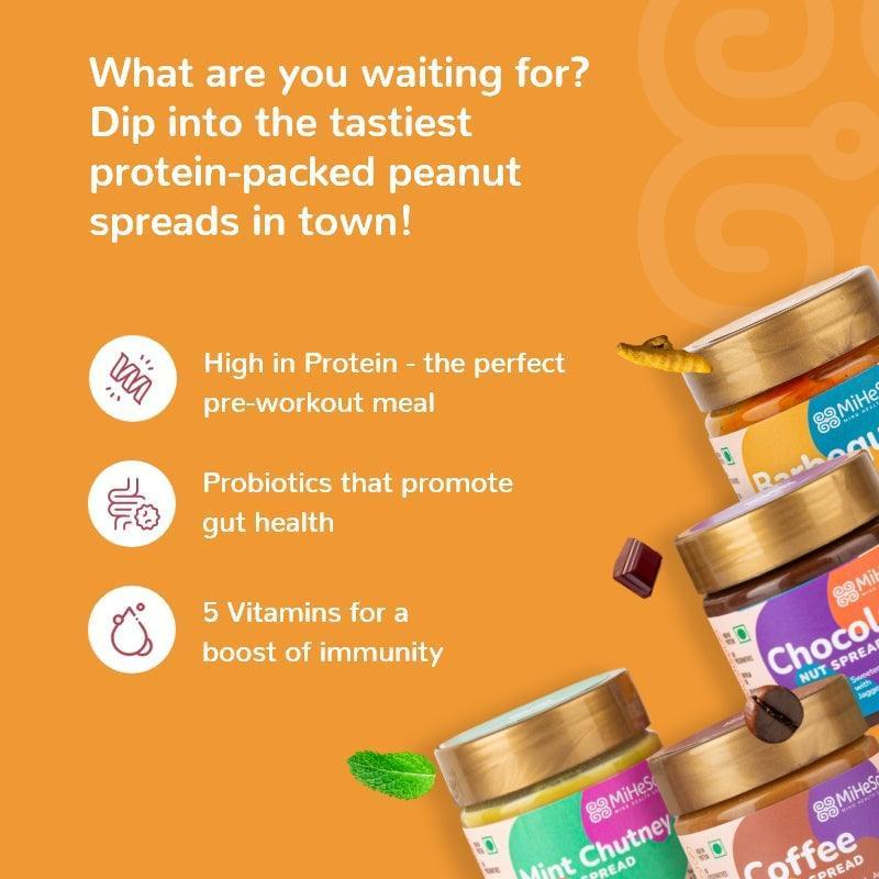 Peanut Spreads - Variety Pack of 4