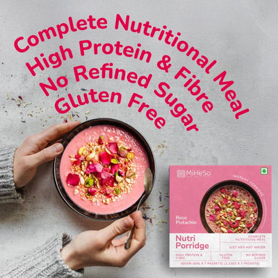 Nutri Porridge – Rose Pistachio