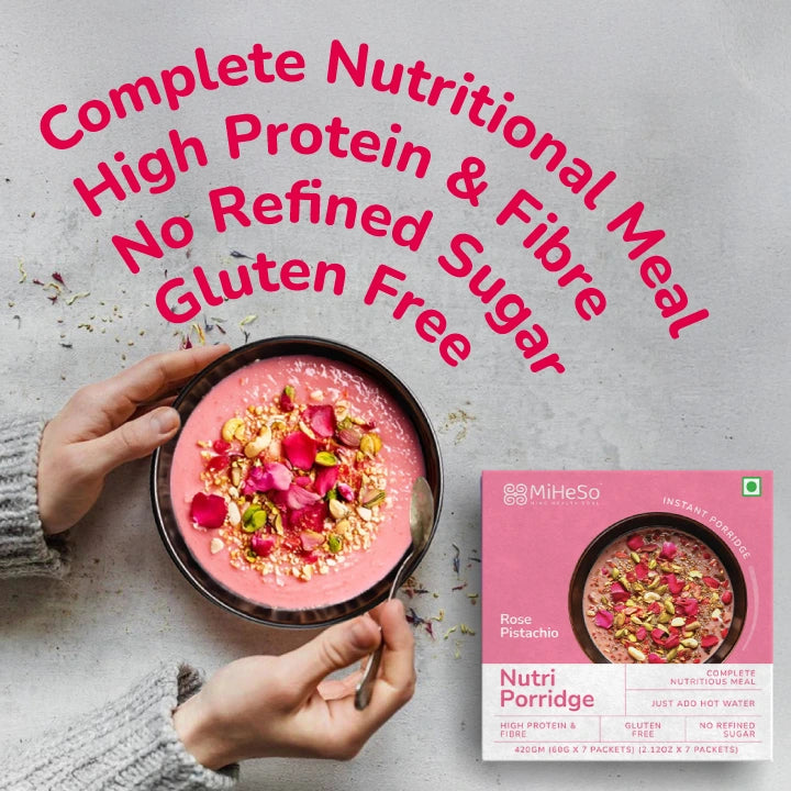 Nutri Porridge – Rose Pistachio
