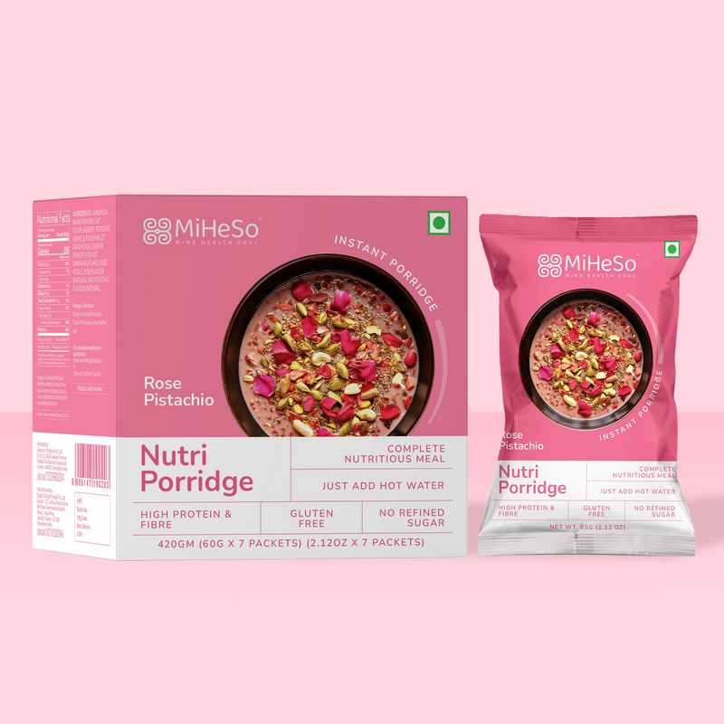 Nutri Porridge – Rose Pistachio