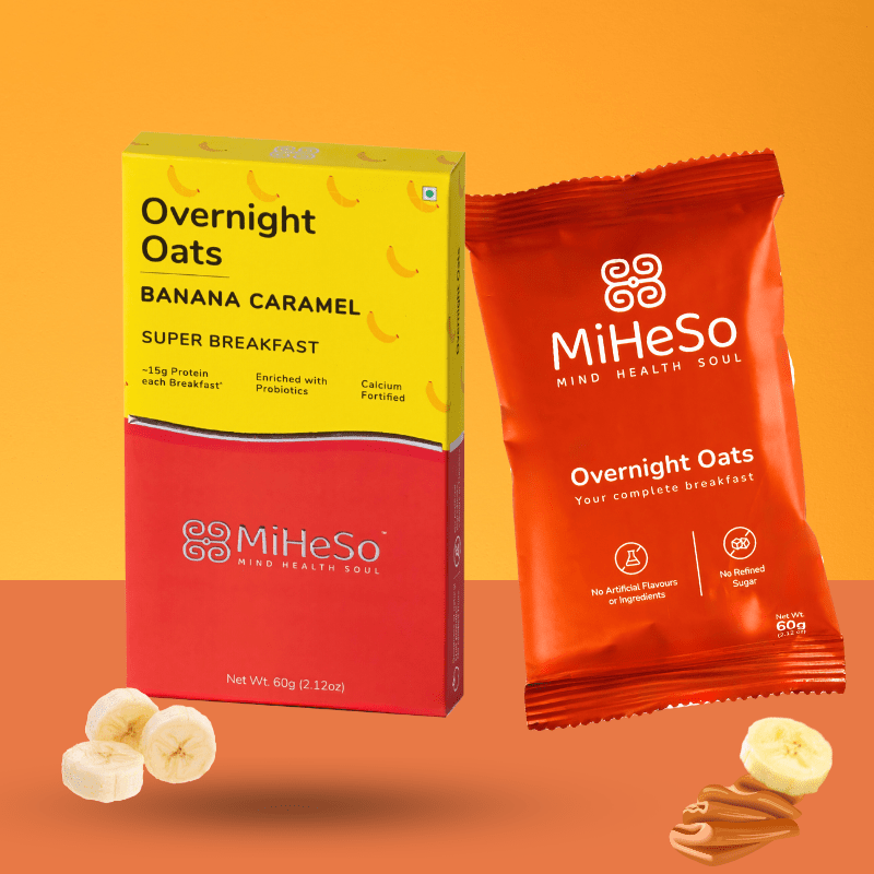 Overnight Oats - Banana Caramel - Sampler - MiHeSo